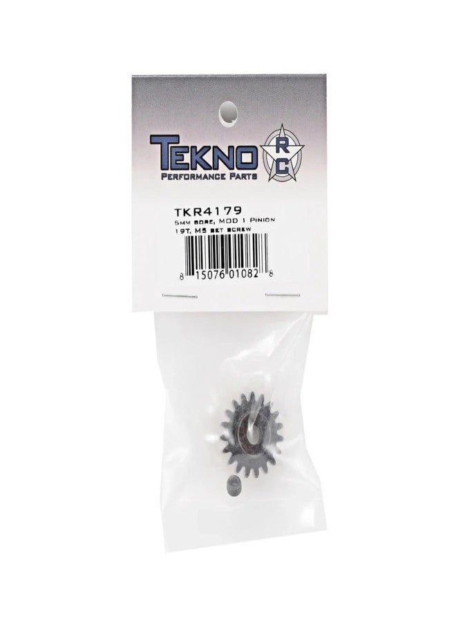 Tekno RC LLC M5 Pinion Gear 19t MOD1 5mm bore M5 Set Screw TKR4179 Gears & Differentials - Image 3